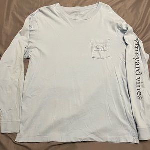 Large Vineyard Vines Long Sleeve Pocket Tee